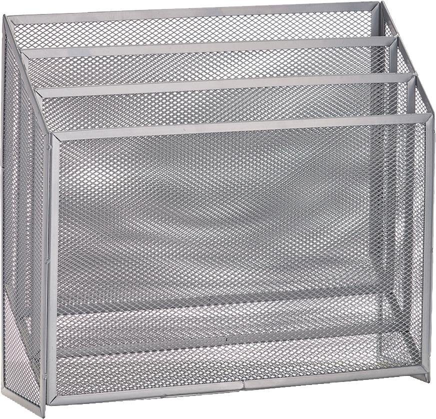 Zeller Present Zeitungsständer Mesh