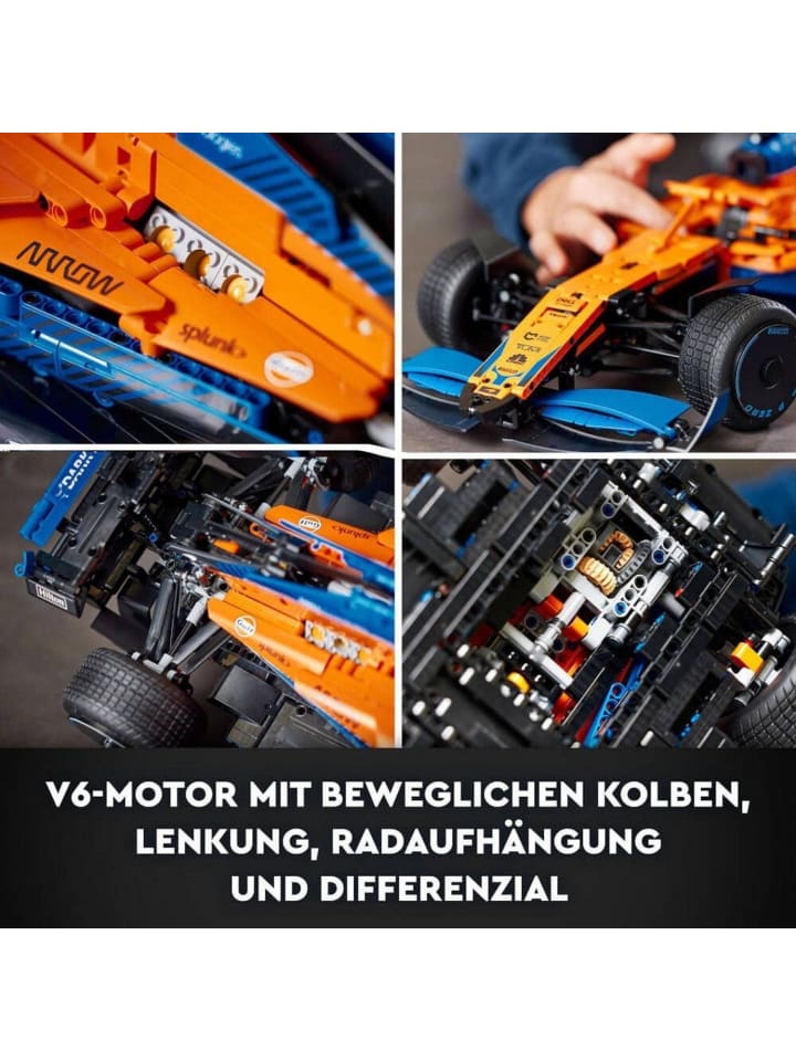 LEGO Technic McLaren Formel 1 Rennwagen in Mehrfarbig ab 18 Jahre günstig kaufen onesize
