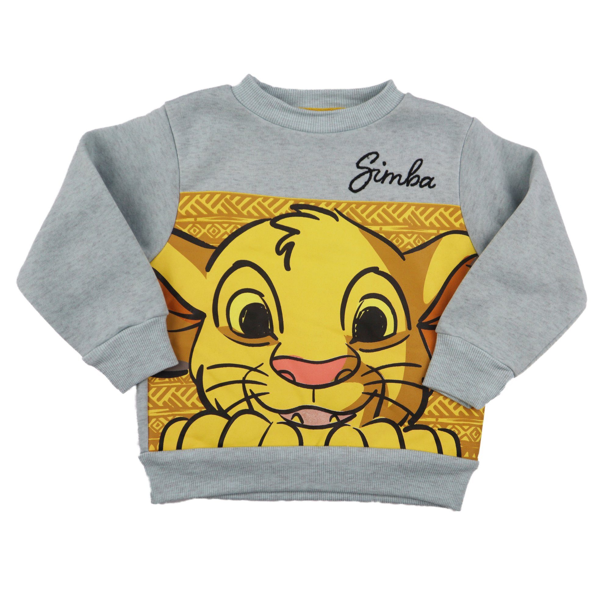 The Lion King Jogginganzug König der Löwen Simba Jungen Kinder Pullover plus Hose, Gr. 92 bis 128