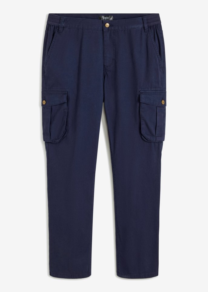Regular Fit Cargohose m. Komfortschnitt, Straight
