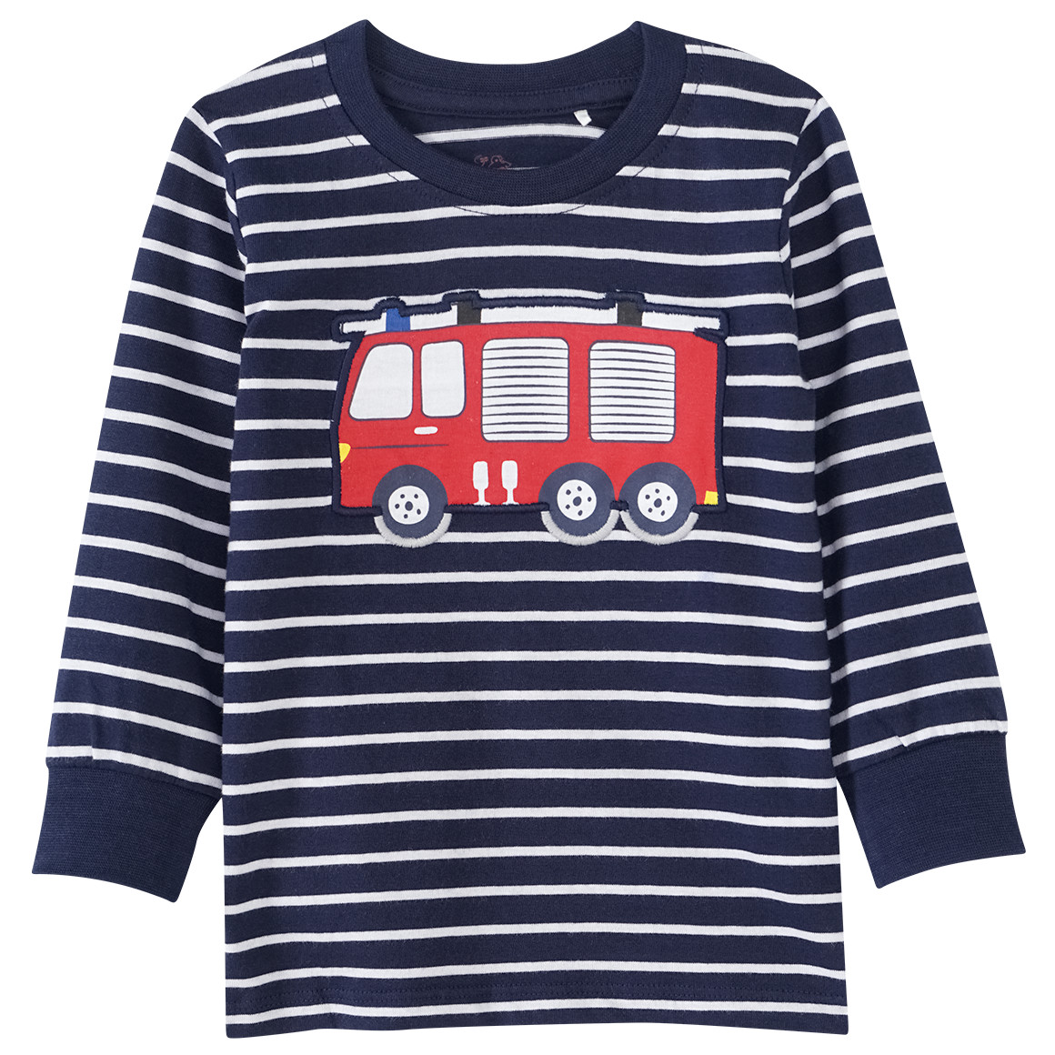 Kinder Schlafanzug mit Feuerwehr-Applikation
