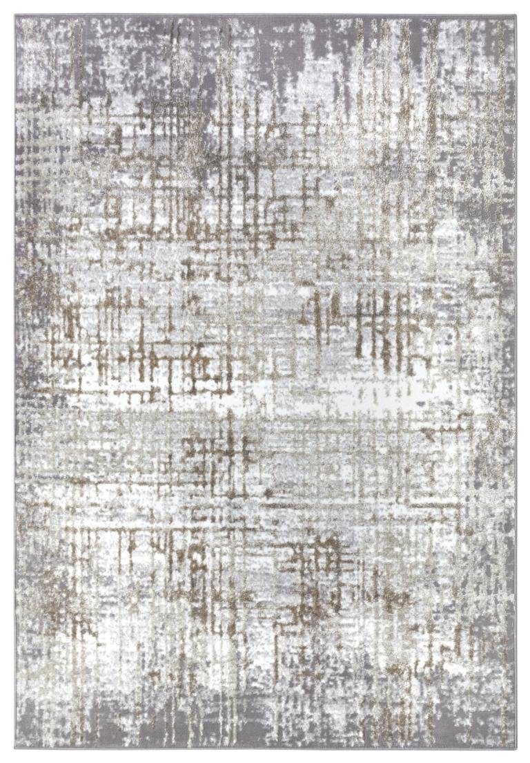 Teppich Abstract, HANSE Home, rechteckig, Höhe: 13 mm, Orientalisch, Orient, Glänzend, Vintage, Wohnzimmer, Schlafzimmer