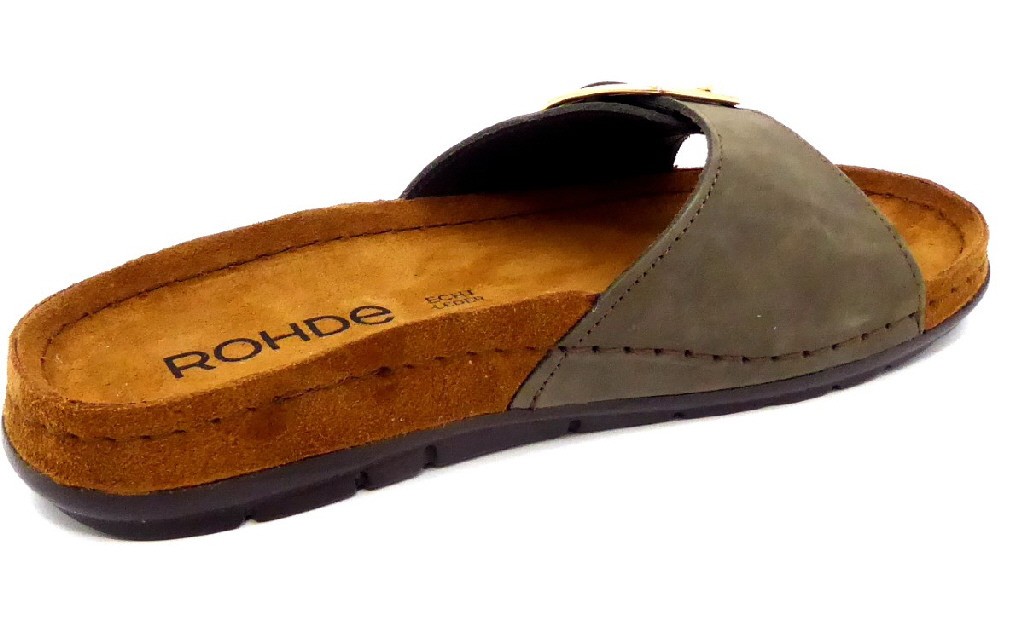 ROHDE Komfort Sandalen grün Rodigo