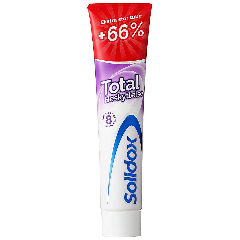 Solidox Tannkrem 125 ml Total beskyttelse Solidox