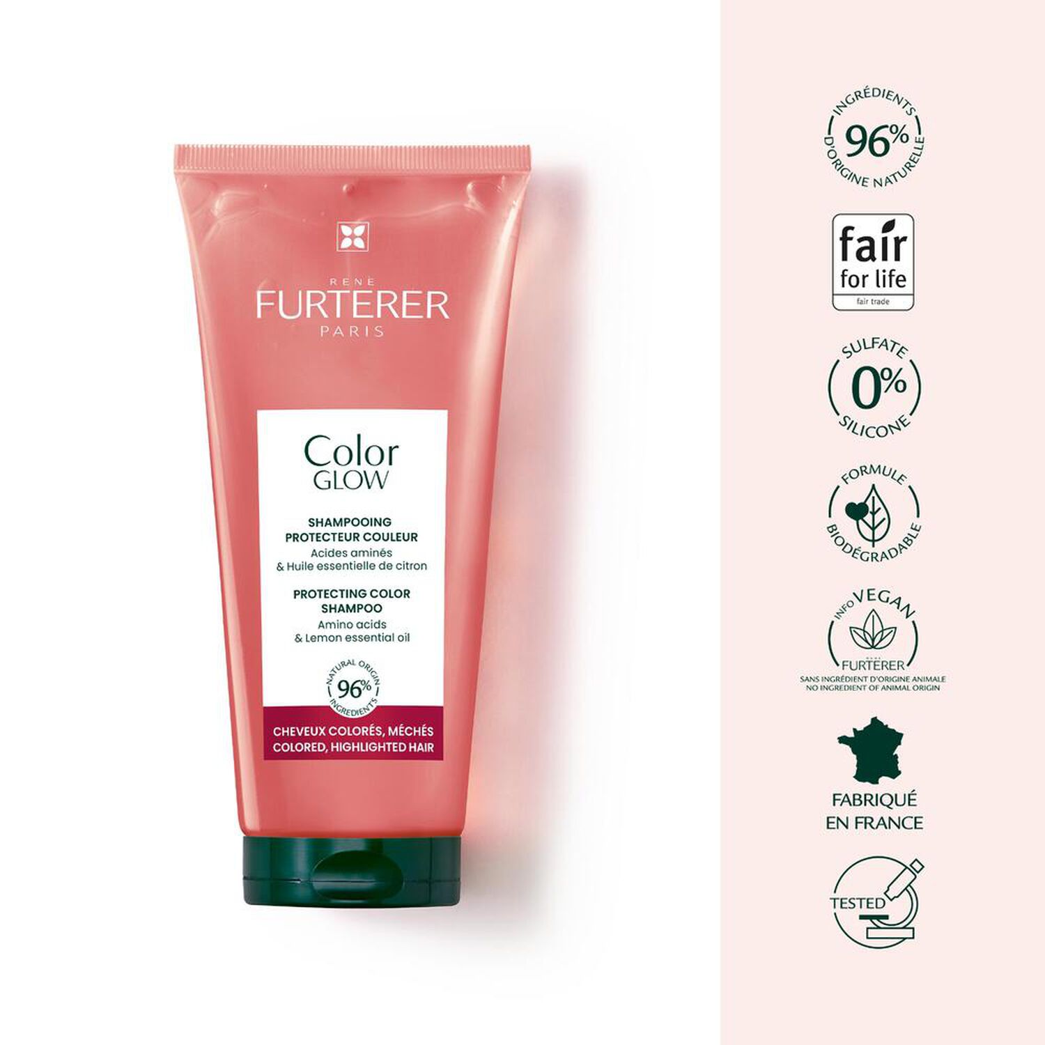 René Furterer Color Glow Shampooing protecteur de couleur