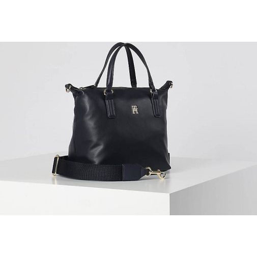 TOMMY HILFIGER Damen Henkeltasche POPPY PLUS SMALL TOTE