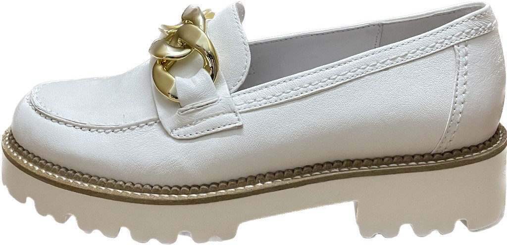 GABOR Sportliche Slipper weiss