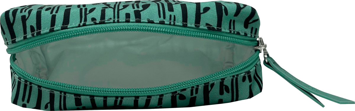 Kosmetiktasche grün \made from Bamboo\