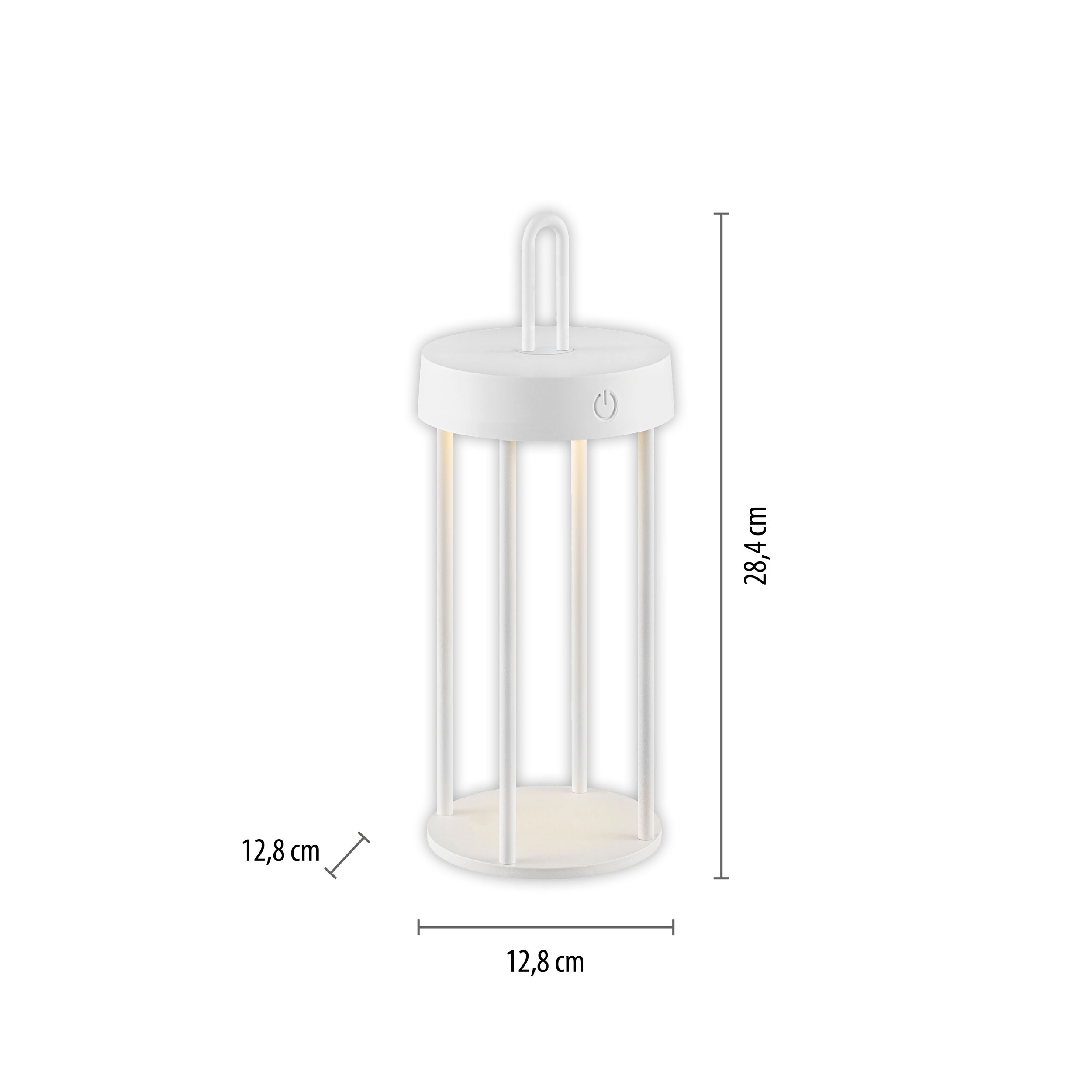 JUST LIGHT.LED-Akku-Tischleuchte 1flg