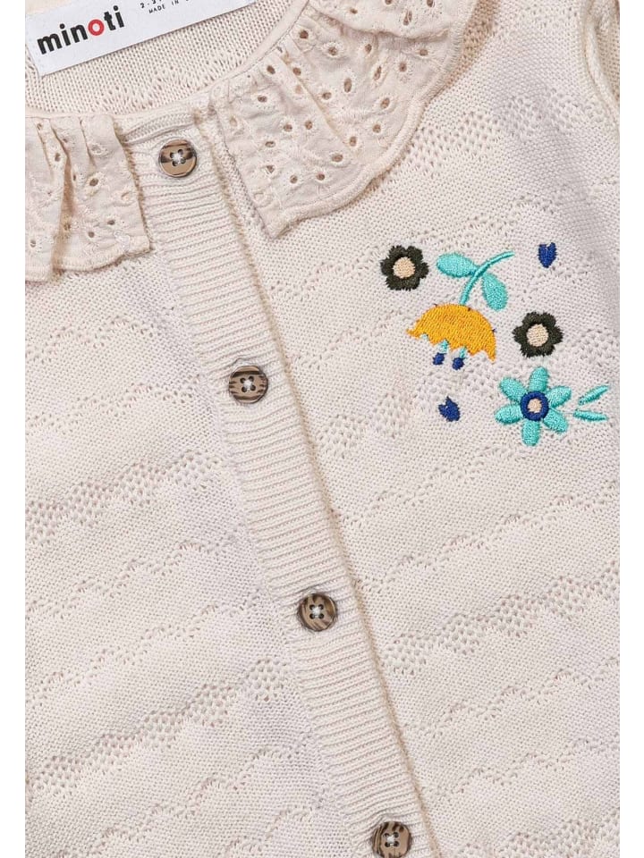 Minoti Cardigan Fleurs 4 in grau günstig kaufen 74/80
