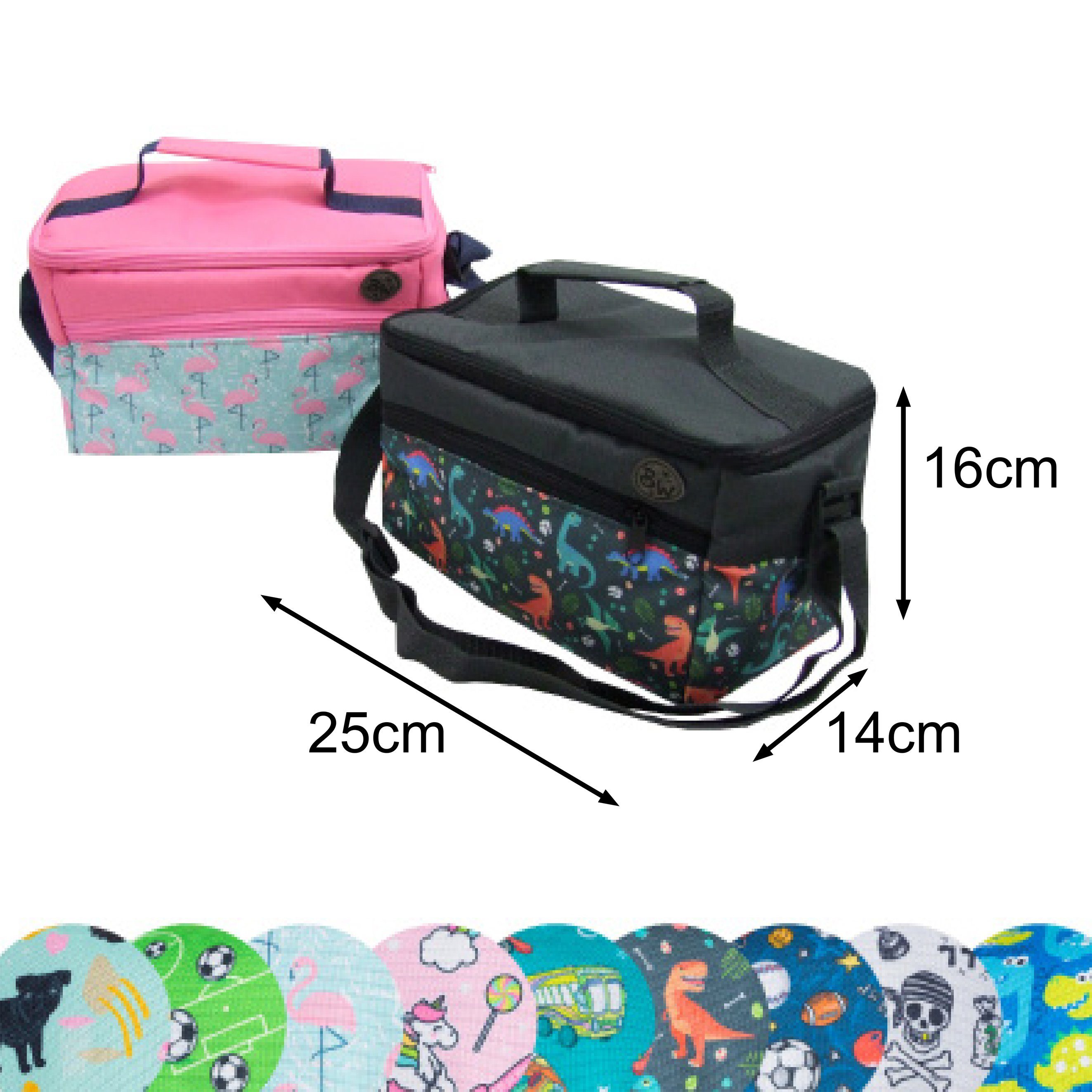 BambiniWelt by Rafael K. Aufbewahrungstasche Tasche für Toniebox Tigerbox für Musikbox Hörwürfel Innenfächer, innere Fächer dank Klettband frei verstellbar