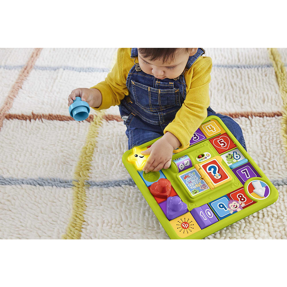 Fisher-Price Lernspaß Motorik-Spielbrett (D)