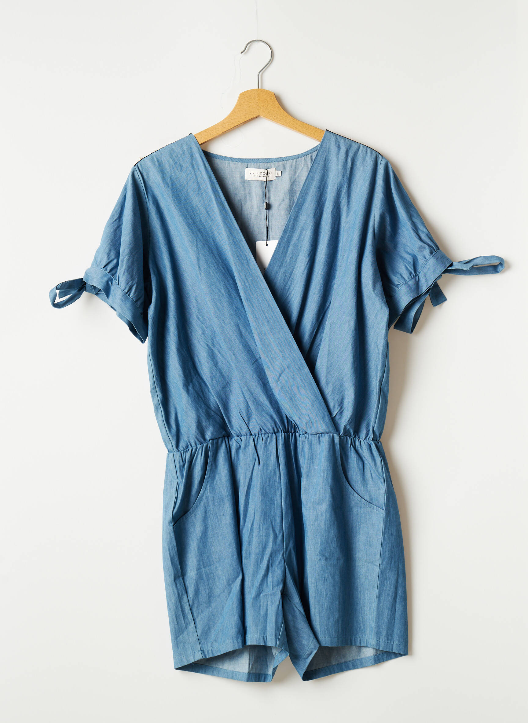 Lili Sidonio Combi Shorts Femme couleur bleu