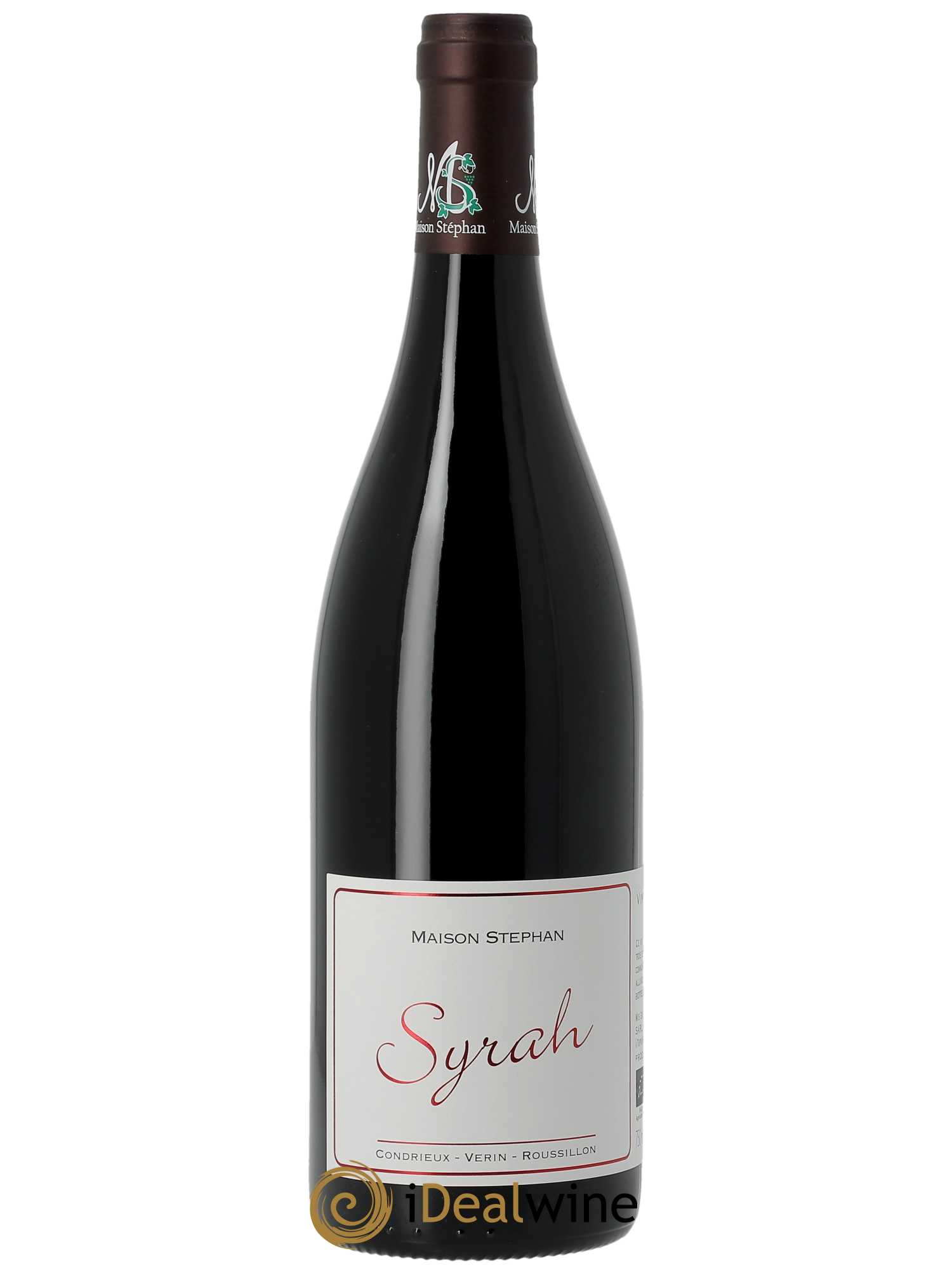 Vin de France Syrah Jean-Michel Stephan  2022 - Lot de 1 Bouteille