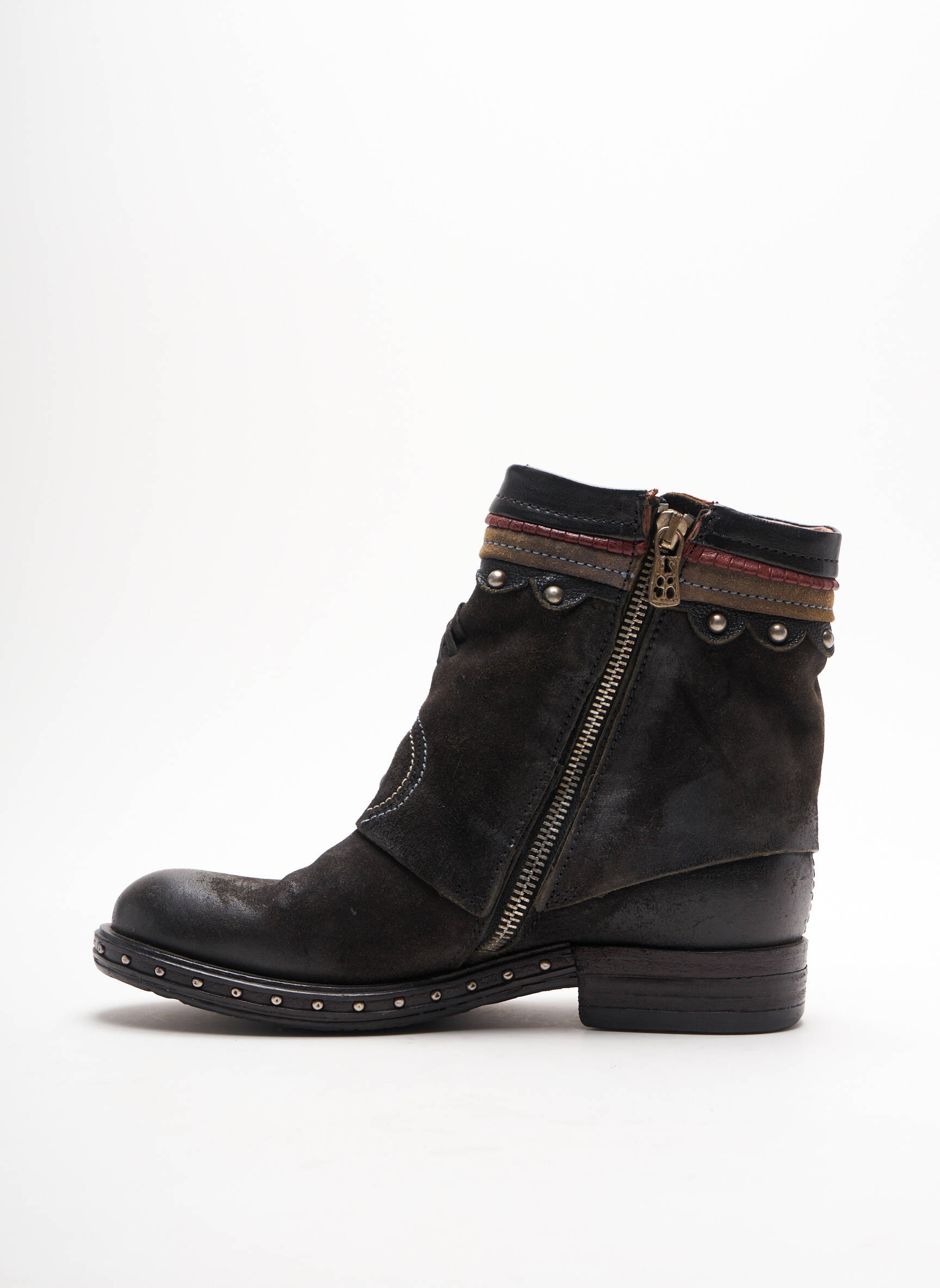 A S 98 Bottines Femme couleur gris