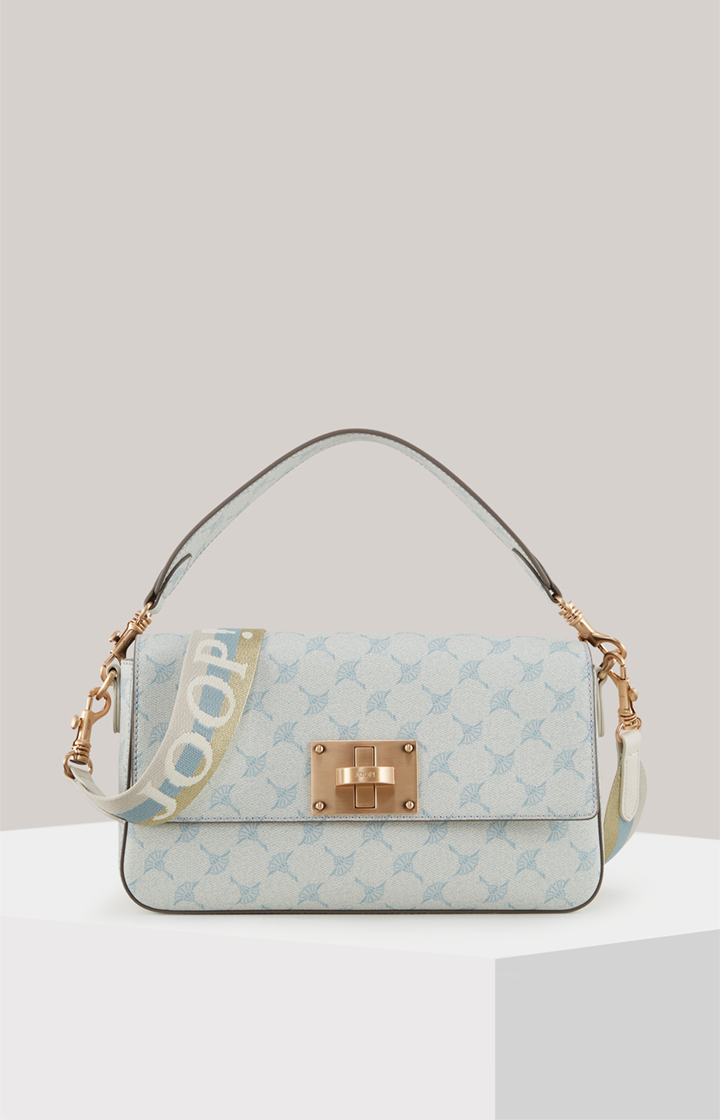 Schultertasche Mazzolino Diletta Nil in Hellblau
