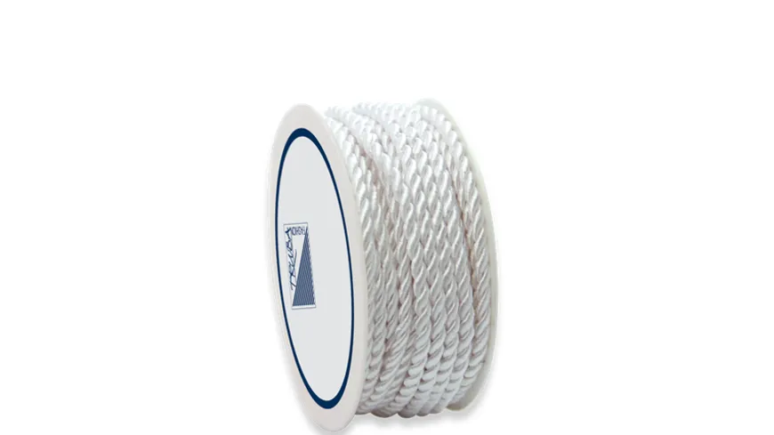 TRUBA Baumwollkordel uni weiss 5 m