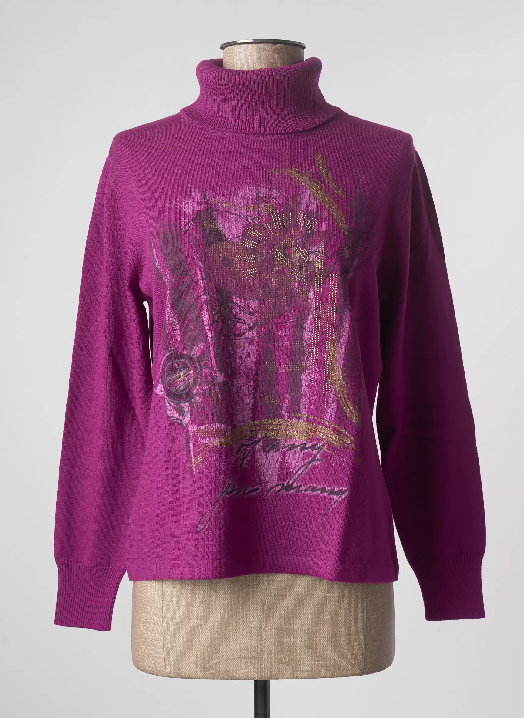 Rabe Cols Roules Femme couleur violet