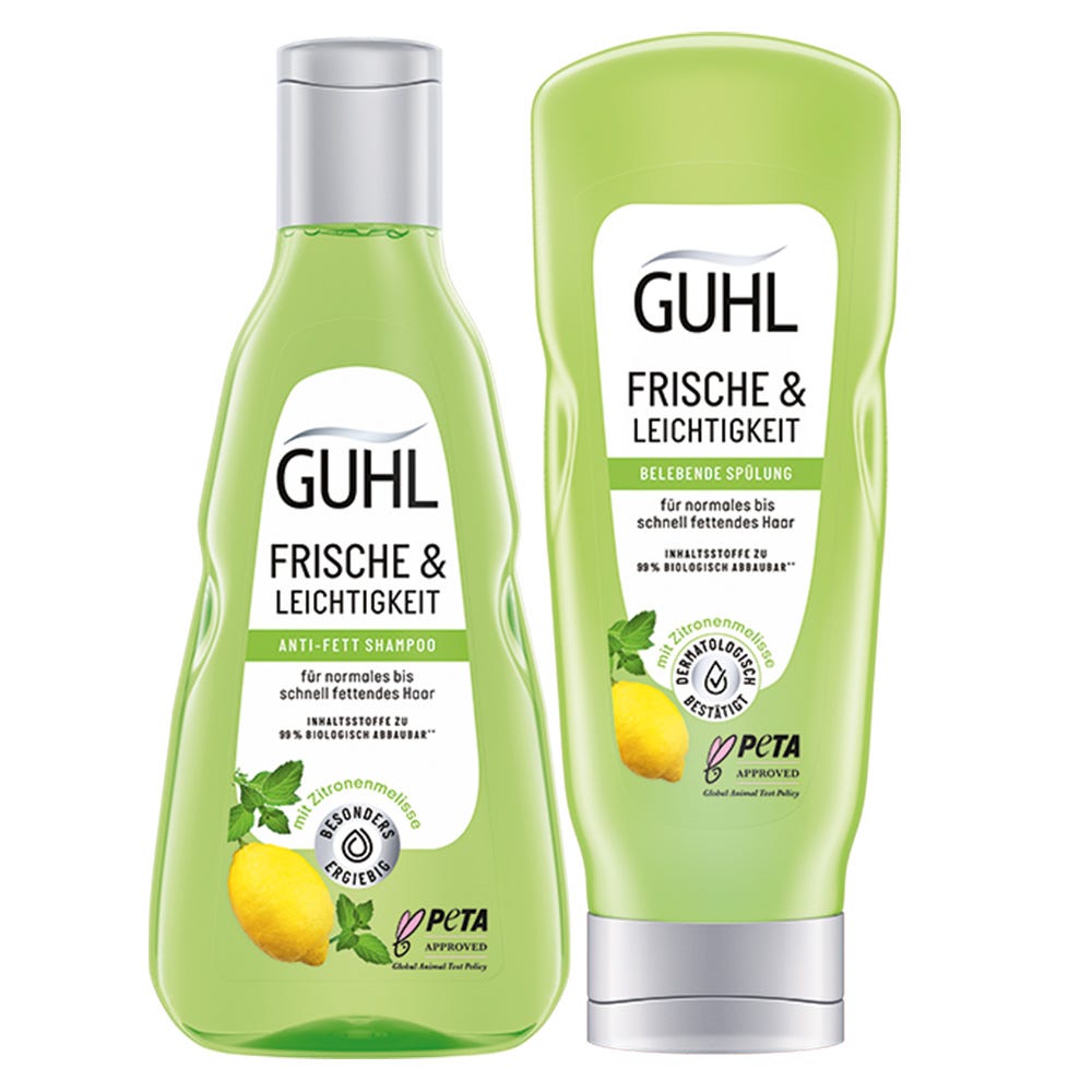 Guhl MEN Frische & Pflege Shampoo + Spülung Bundle