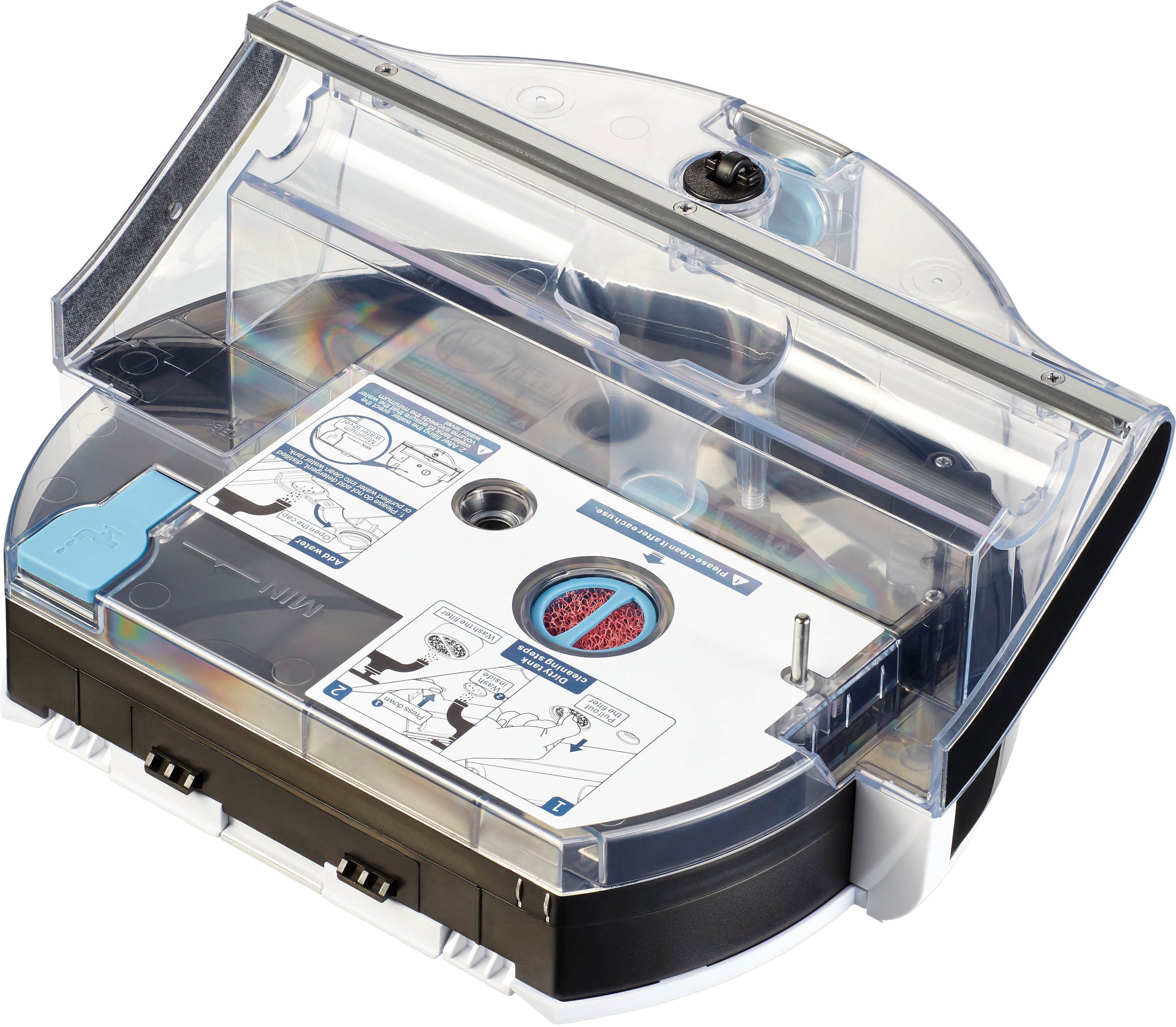 Medion® Wischroboter MD 20053, 25 W, getrennter Frischwasser- und Abwassertank