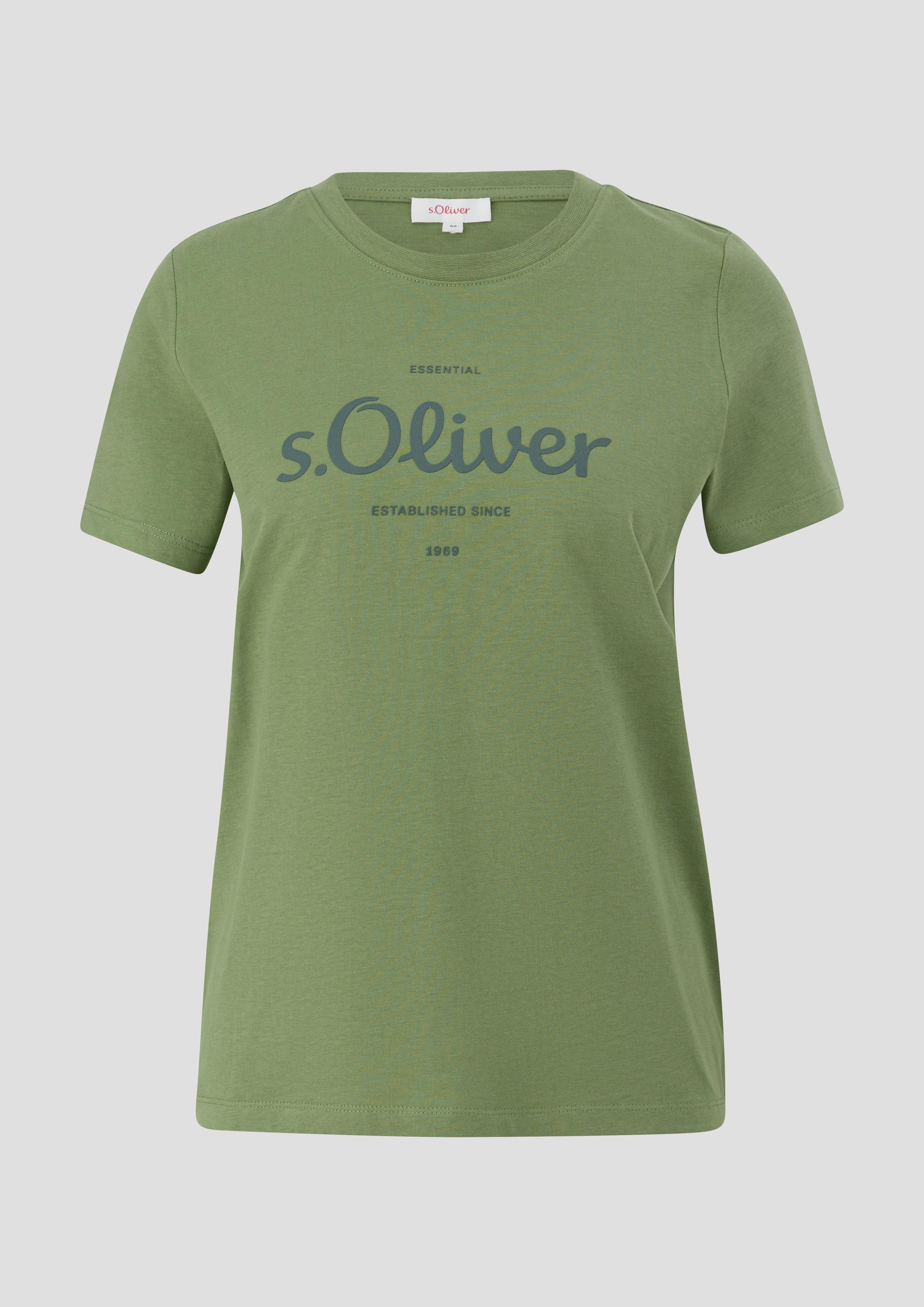 Baumwollshirt mit Logo-Print  2137109-78D0