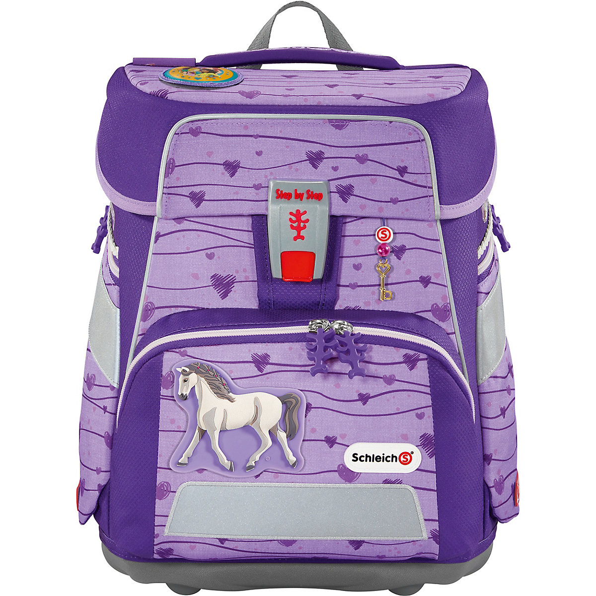 Schulranzenset SPACE Schleich Horse Club® Holsteiner Stute ltd. Edition, 5-tlg. (2023)