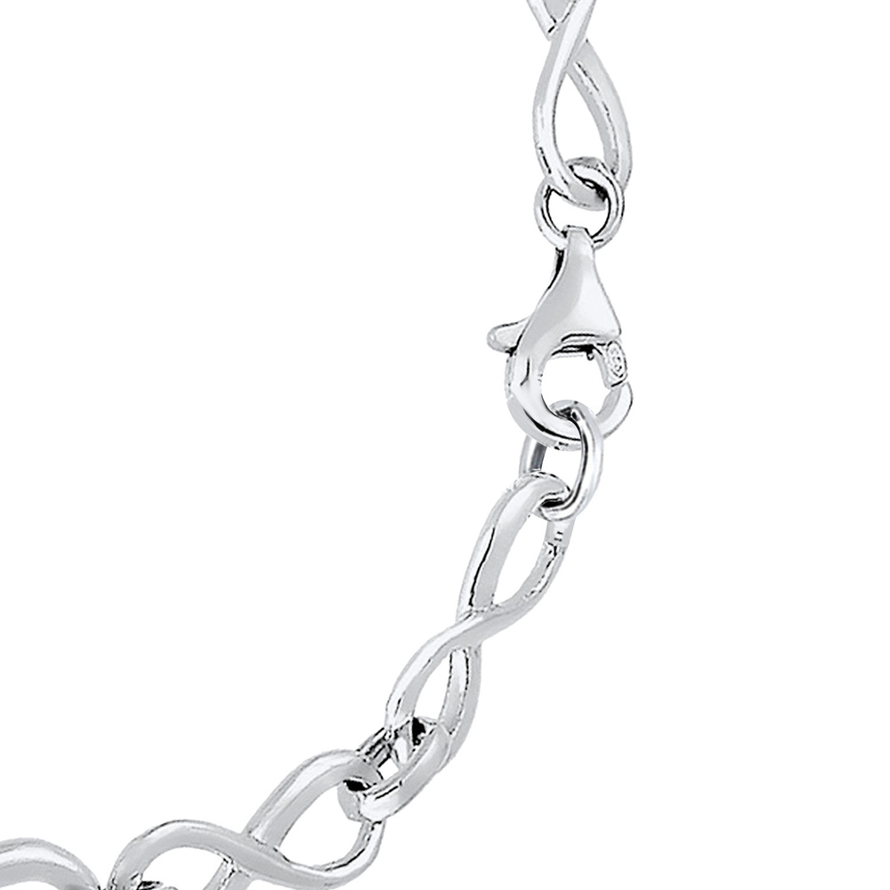 Elli Elli Bracelet Infinity Unendlichkeit Liebe 925 Silber Bracelet