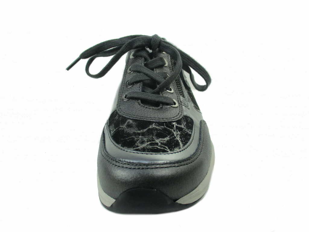 MEPHISTO Komfort Schnürer grau Ylona Graphite