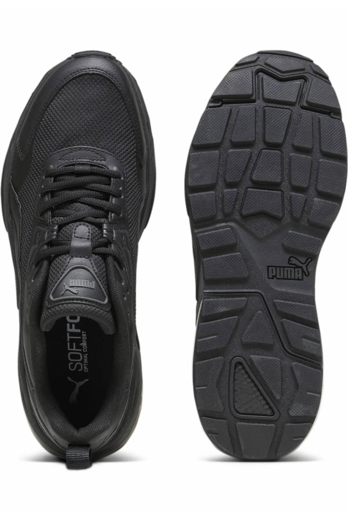Puma  Sneaker - Schwarz - Flacher Absatz