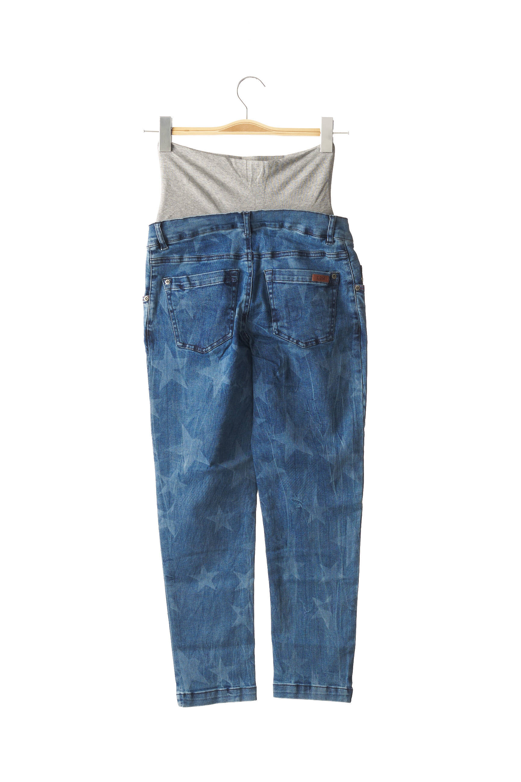 Love2wait Pantalons Maternite Femme couleur bleu