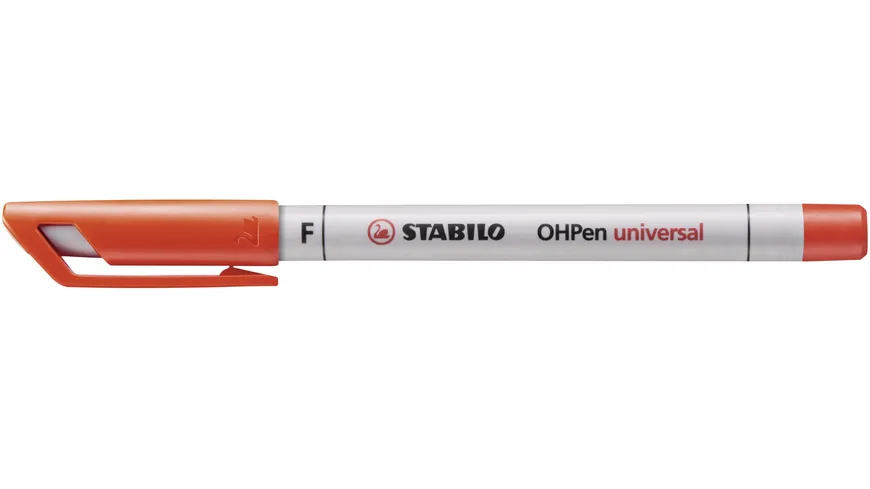 STABILO® Folienstift - STABILO OHPen universal - wasserlöslich fein - 4er Pack - grün, rot, blau, schwarz sortiert