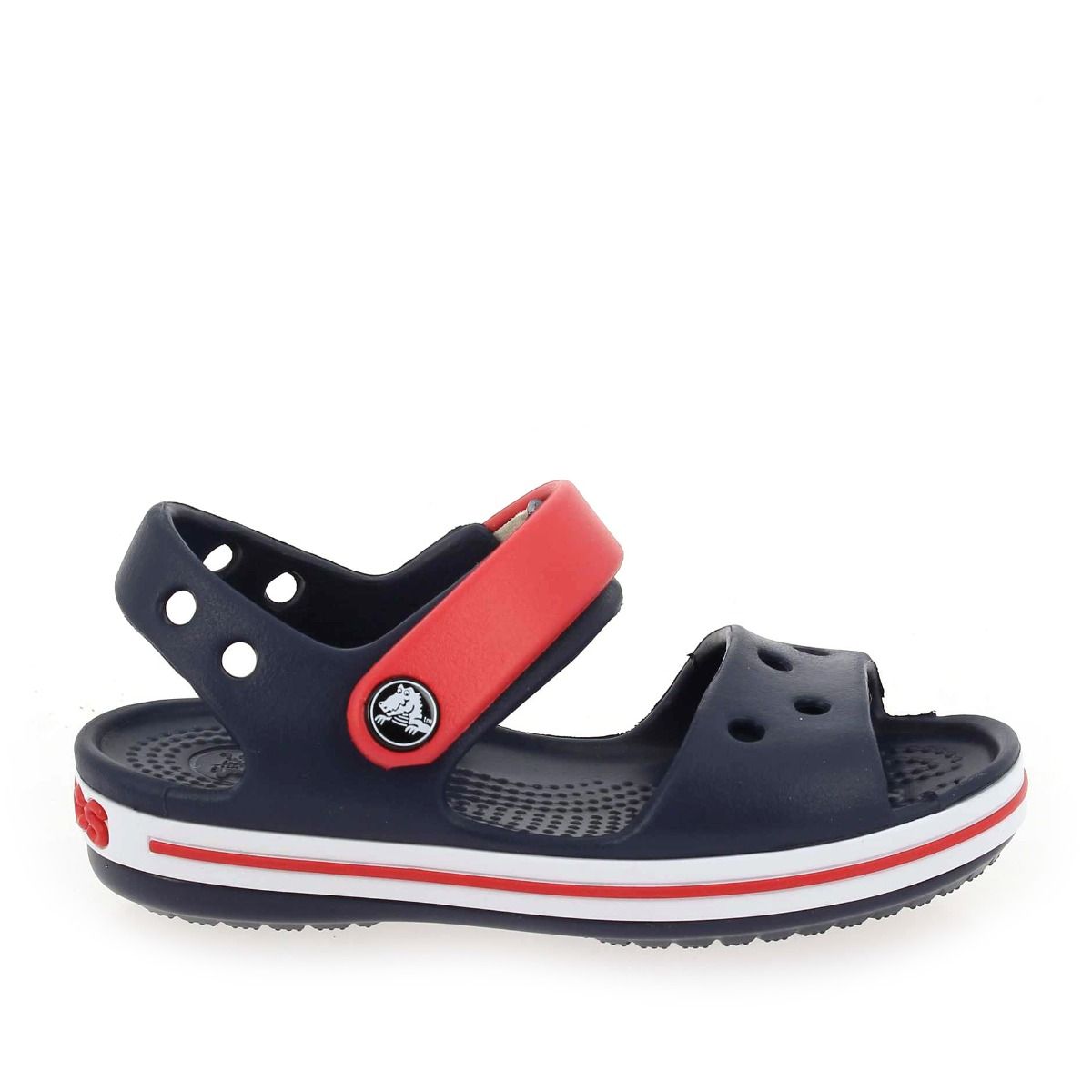 Crocs  CROCBAND SANDAL KIDS B - Marine Rouge