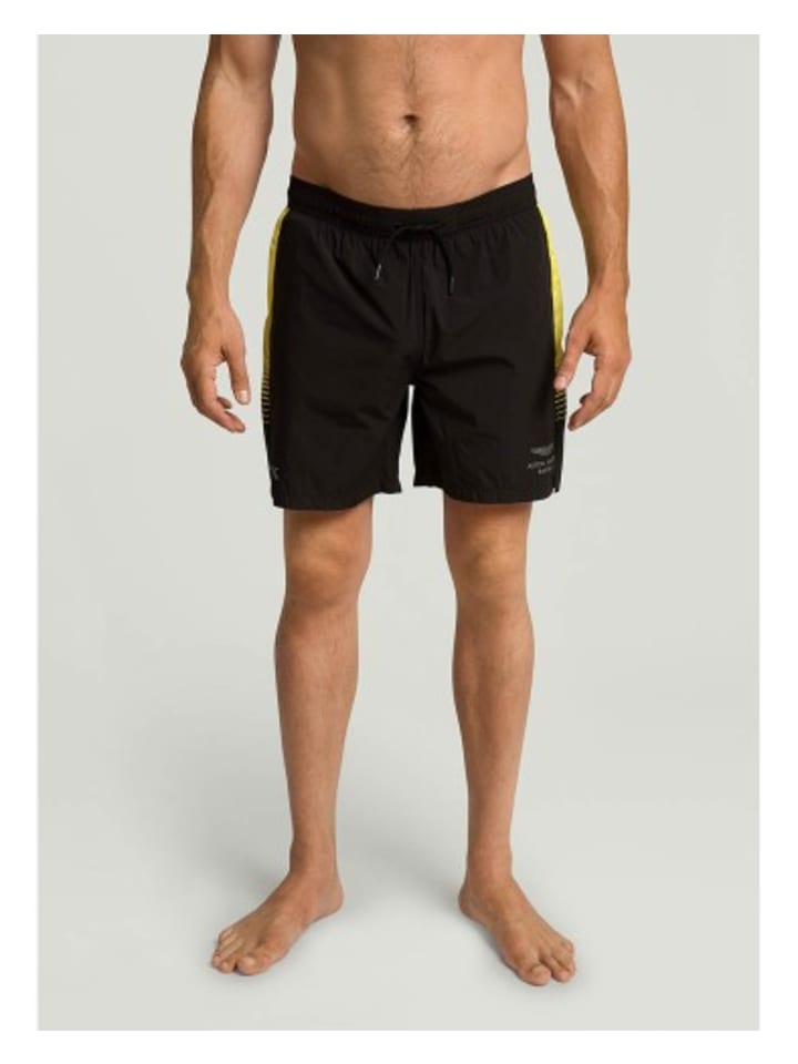 Hackett London Badeshorts in Schwarz günstig kaufen