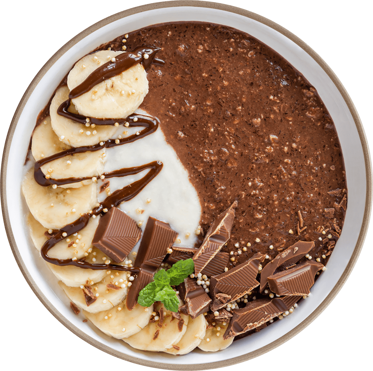 Smoothie Bowl Pulver Choco Crush, Milde Choco, 400 g