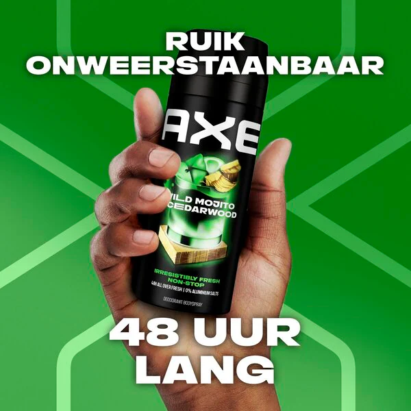 Deodorant a telový sprej Axe Wild Mojito & Cedarwood 150ml