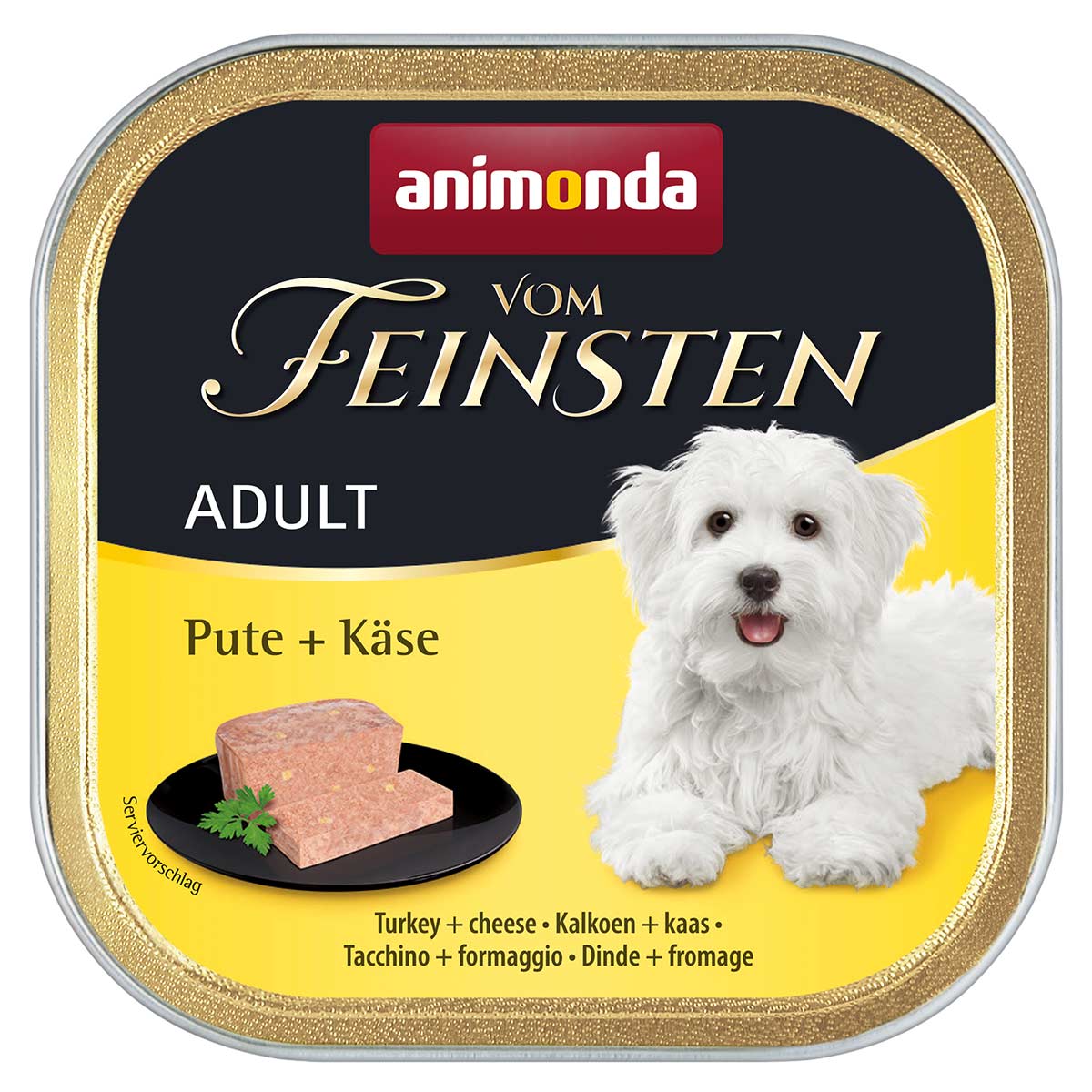 animonda vom Feinsten Adult Pute + Käse kaufen bei ZooRoyal
