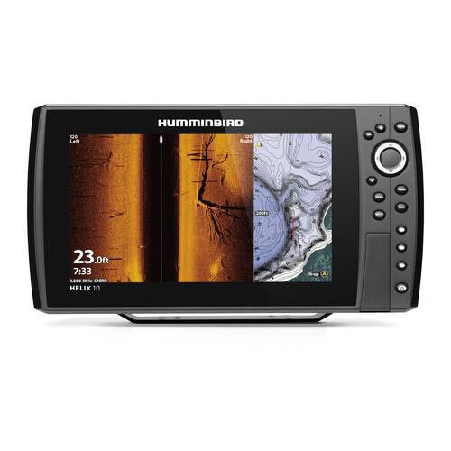Humminbird Helix 10 G4N Chirp + Mega SI Fischfinder