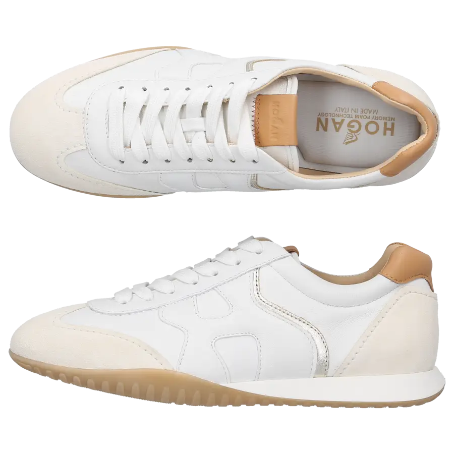 Hogan - Sneaker low OLYMPIA-Z Kalbsleder - weiß