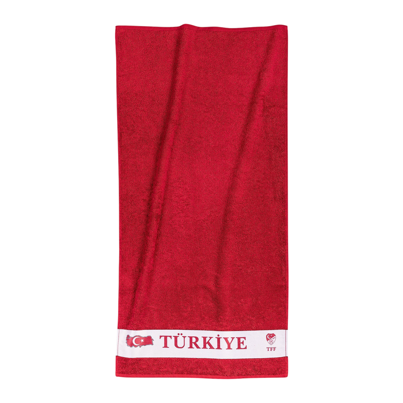 TFF Türkei Handtuch 50x100cm EM 2024 Rot
