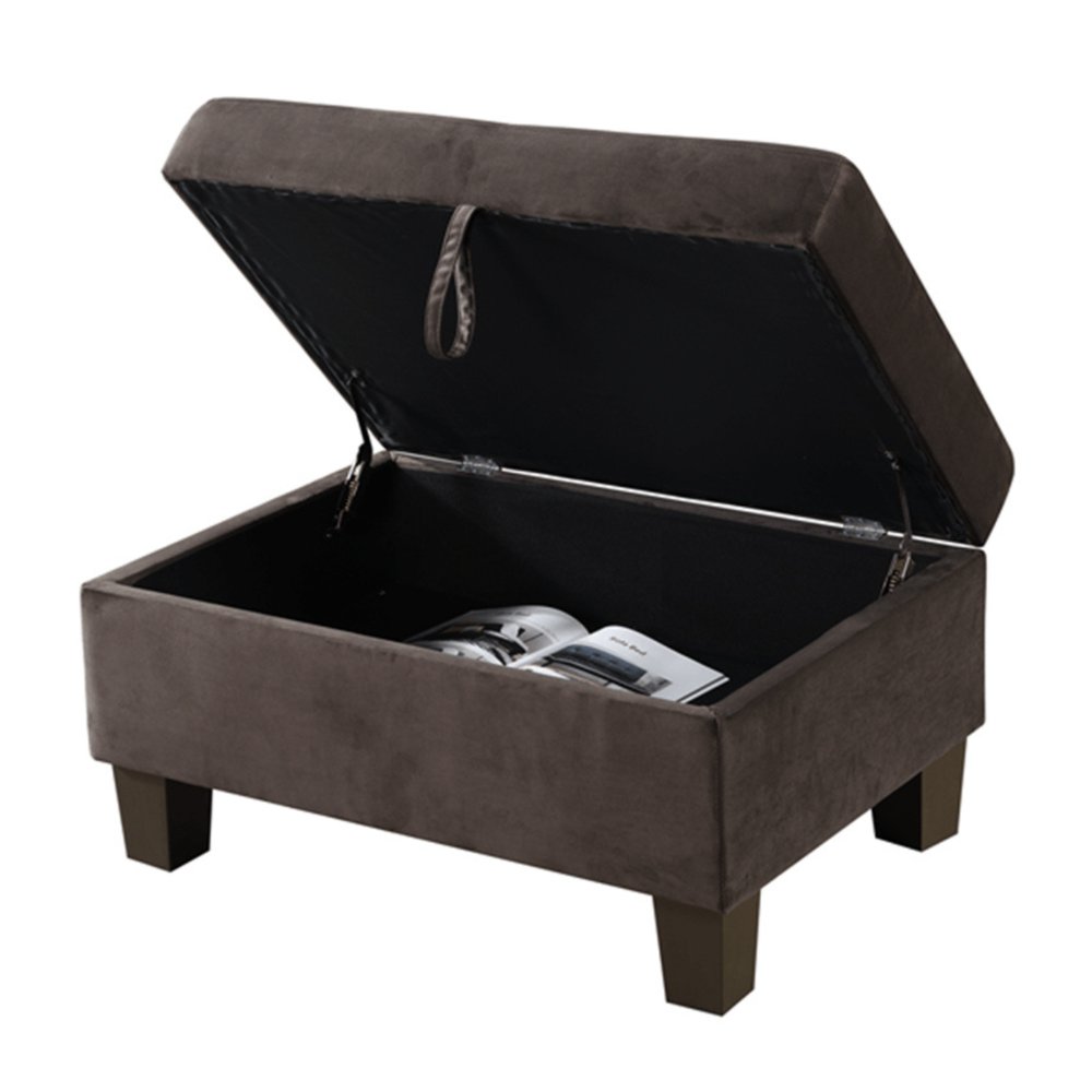 Home Deluxe Sofa ROM – Samt Braun