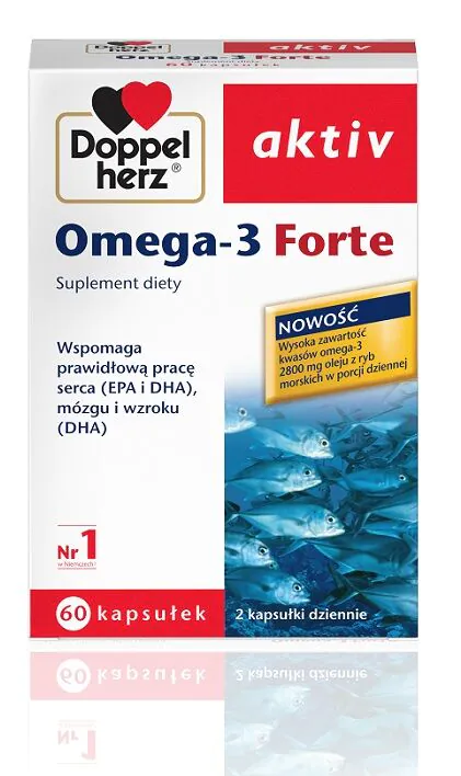 Doppelherz Aktiv Omega-3 Forte, Kapsler