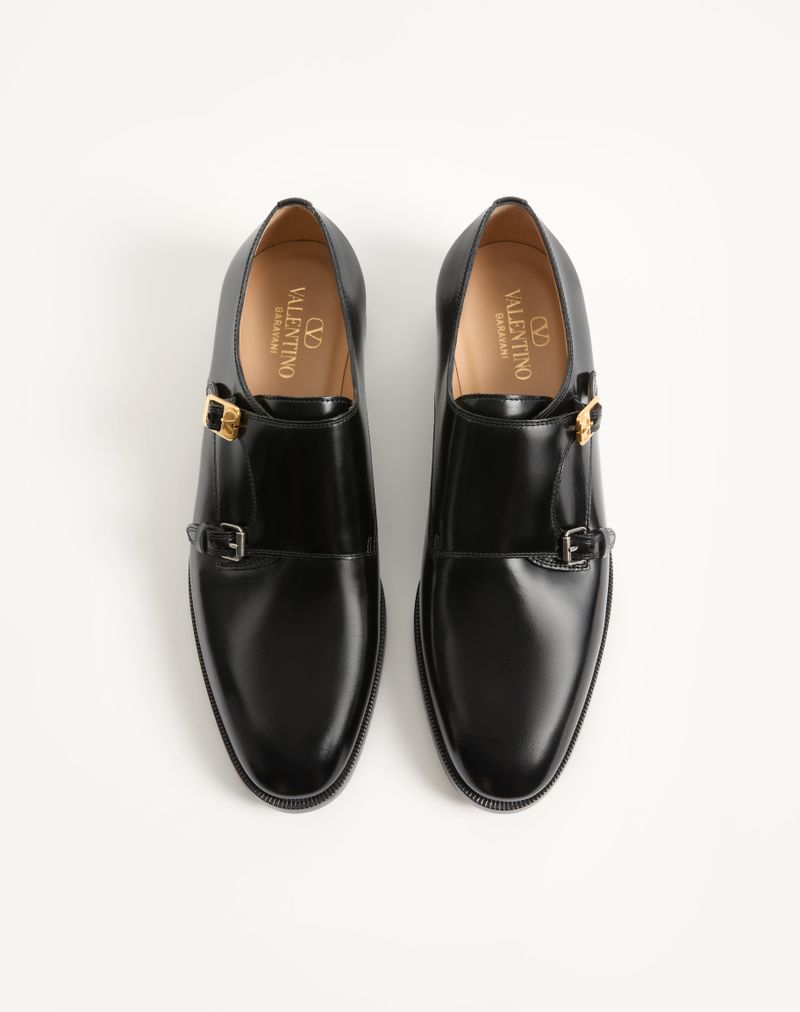 Dobbelt Monk Strap Pas Des Dieux I Kalveskind