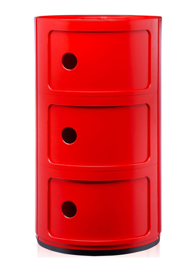 Kartell Componibili cabinet round large (3 comp.)