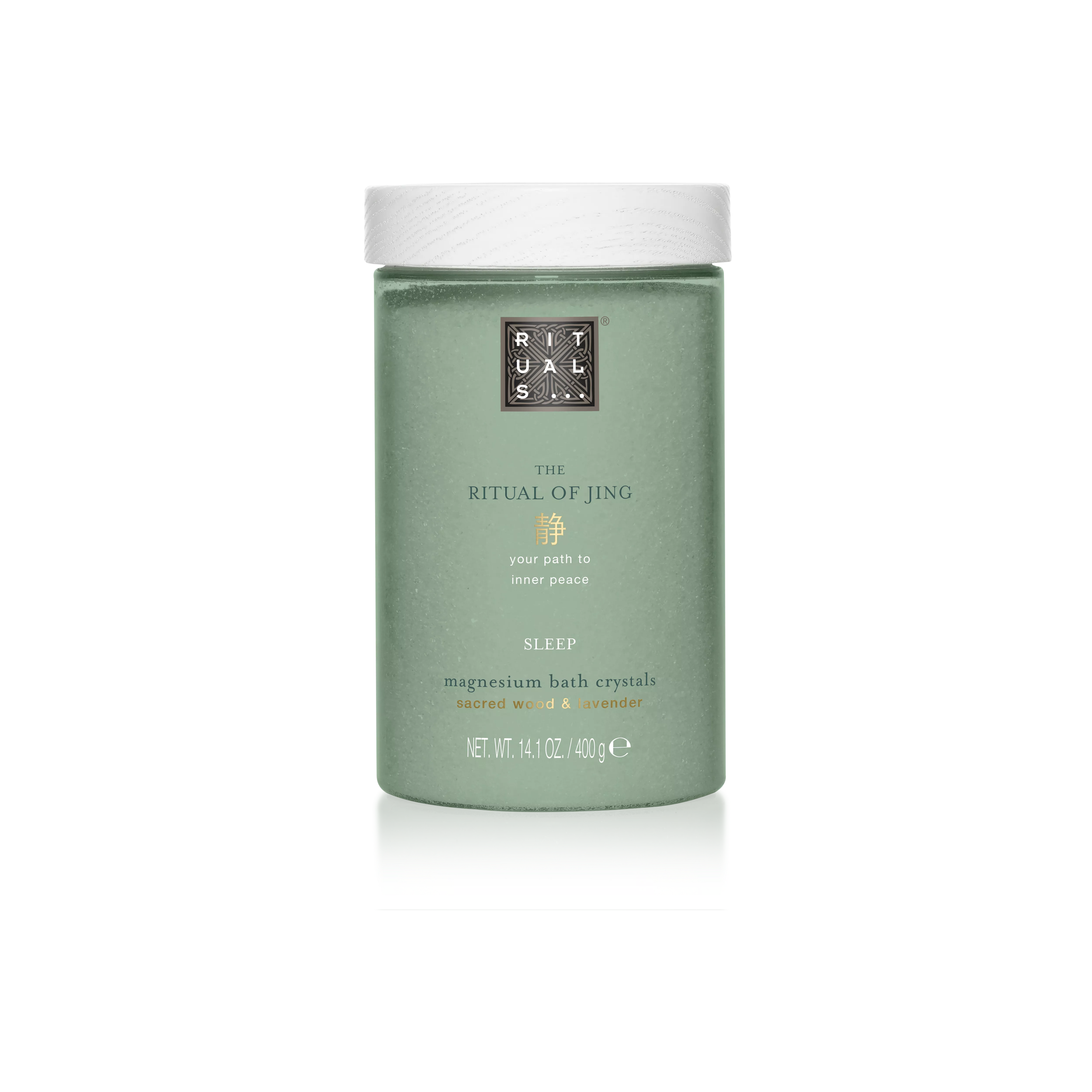 Le rituel des cristaux de bain JingMagnesium