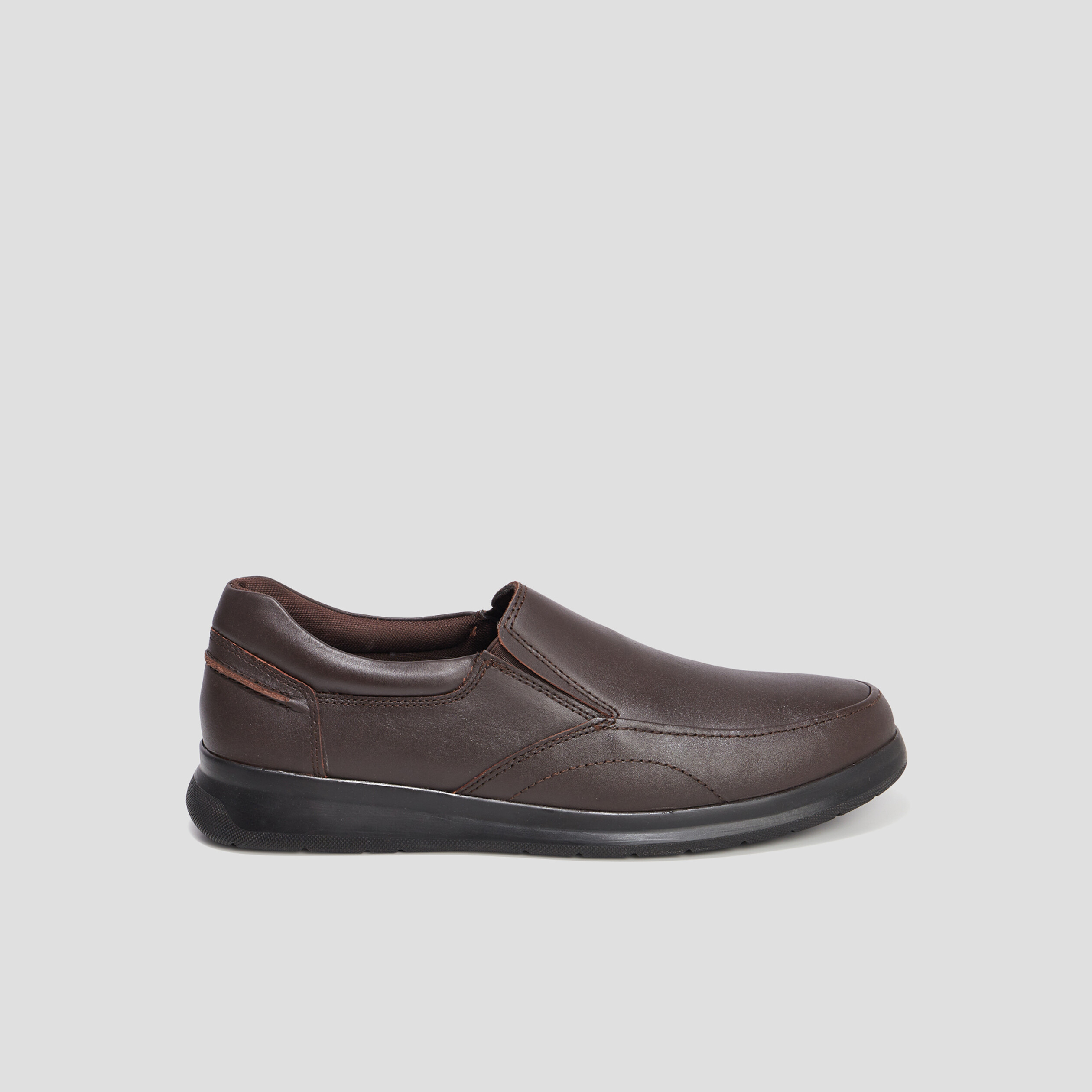 Loafers en cuir Louis marron homme | La Halle