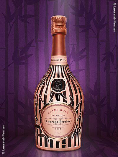 Laurent-Perrier : Cuvée Rosé Robe Bambou Édition Limitée