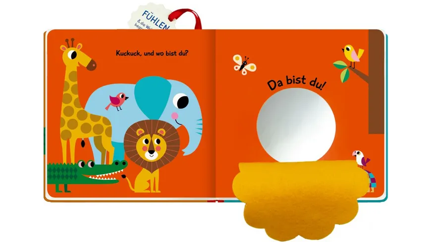 Coppenrath Verlag - Mein Filz-Fühlbuch - Kuckuck, kleiner Löwe