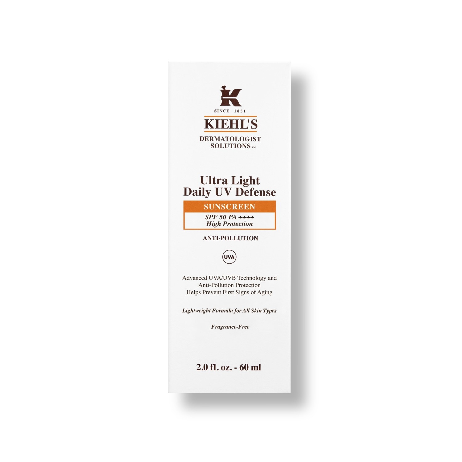 Kiehl’s Ultra Light Daily UV Defense SPF 50 PA++++ SPF50