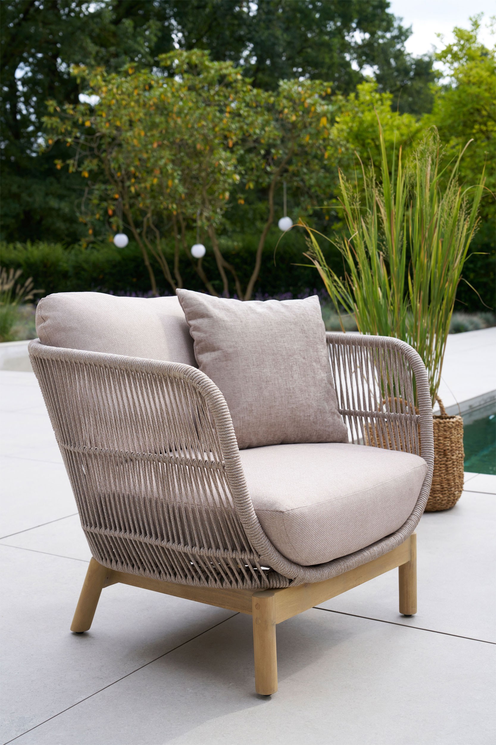 OUTDOORGartensofa Set 4 tlg