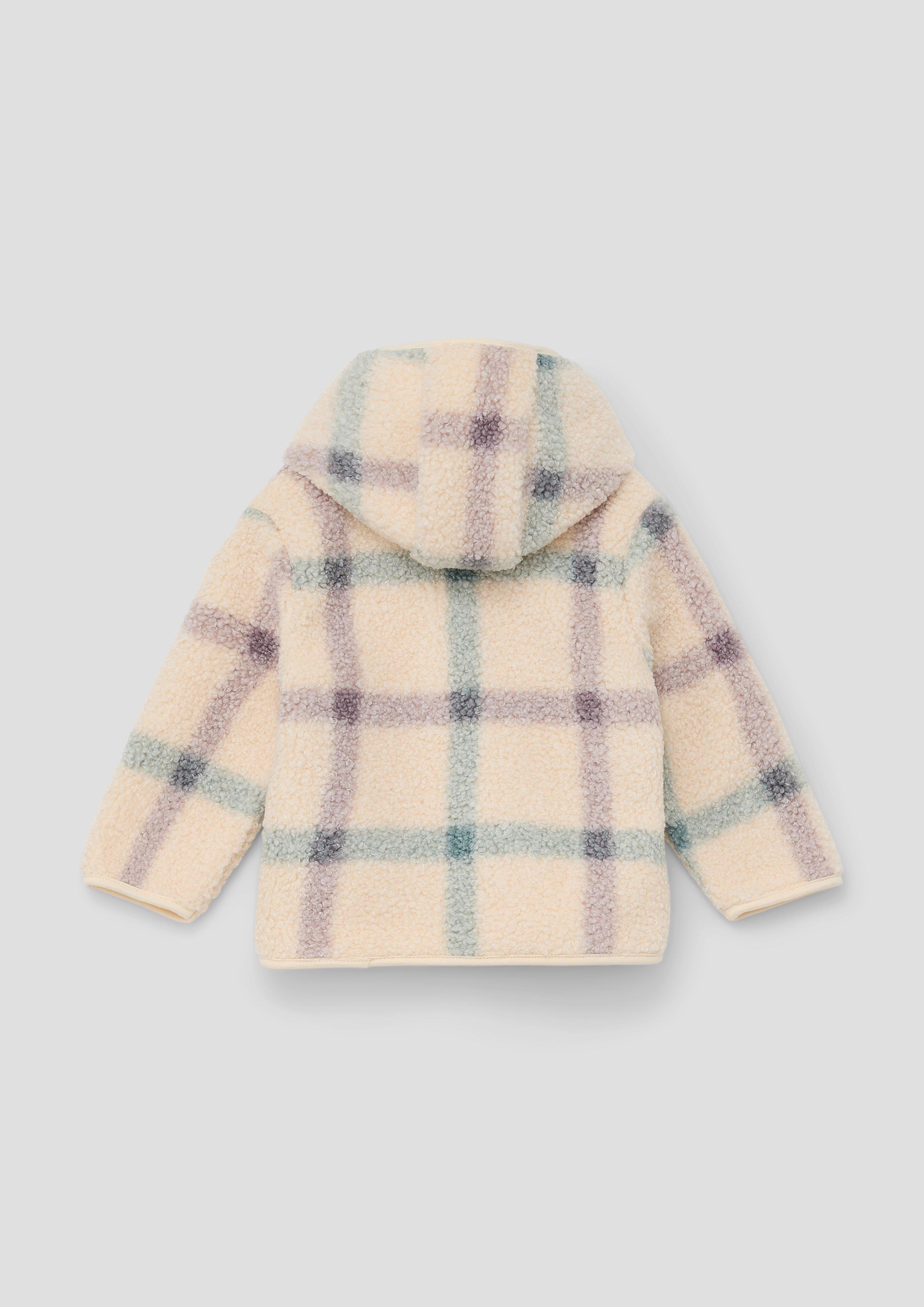 Jacke mit Karomuster  2141736-08N1